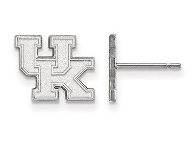 LogoArt SS008UK Kentucky Extra Small (3/8 Inch) Post Earrings (Sterling Silver)