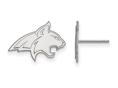 LogoArt SS008MTU Sterling Silver LogoArt Montana State University Small Post Earrings