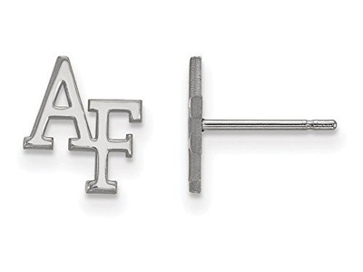 LogoArt SS007USA Sterling Silver LogoArt United States Air Force Academy XS Post Earrings