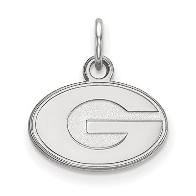 LogoArt SS001UGA Sterling Silver LogoArt University of Georgia XS Pendant