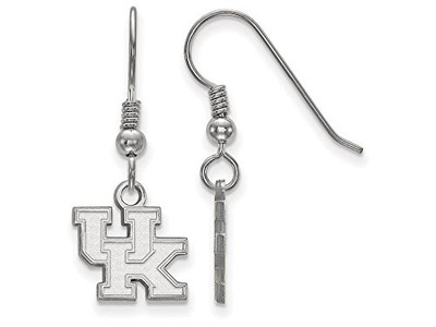 LogoArt SS006UK Kentucky Extra Small (3/8 Inch) Dangle Earrings Wire (Sterling Silver)