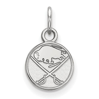 LogoArt SS001SAB Sterling Silver NHL Buffalo Sabres XS Pendant