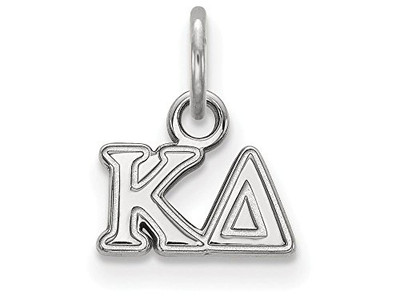Sororities SS001KD Sterling Silver LogoArt Kappa Delta XS Pendant