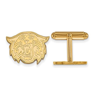 LogoArt GP041VIL Villanova Cuff Links (Gold Plated)
