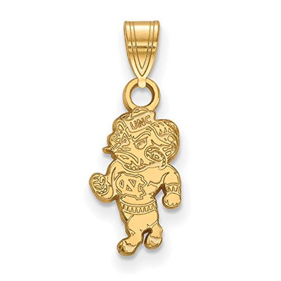 LogoArt GP055UNC Sterling Silver w/GP LogoArt University of North 