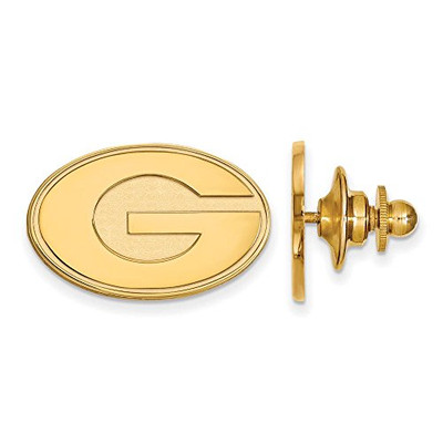 LogoArt GP011UGA Sterling Silver w/GP LogoArt University of Georgi