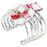 Logo Art DVL074BR New Jersey Devils NEW JERSEY DEVILS CELEBRATION CUFF BRACELET