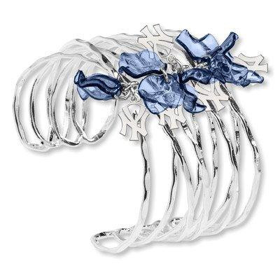 Logo Art YAN074BR New York Yankees NEW YORK YANKEES CELEBRATION SOX CUFF BRACELET