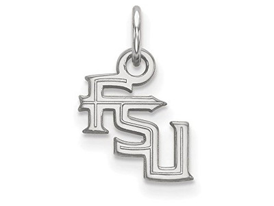 LogoArt SS058FSU Sterling Silver LogoArt Florida State University XS Pendant