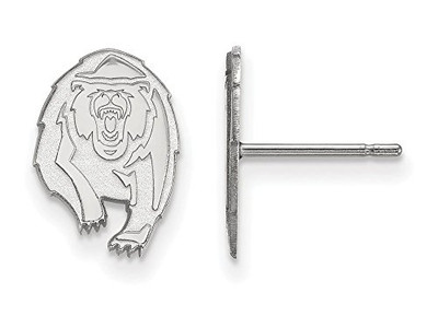 LogoArt SS031UCB Sterling Silver LogoArt University of California Berkeley Small Post Earrin