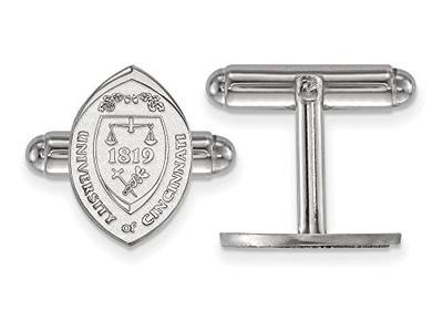 LogoArt SS043UC Sterling Silver LogoArt University of Cincinnati Crest Cuff Link