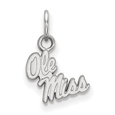 LogoArt SS043UMS NCAA Mississippi Old Miss Rebels 3/8 XS Ole Miss Pendant, One Size