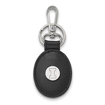 Sororities SS013UIL-K1 Sterling Silver LogoArt University of Illinois Bl