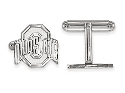 LogoArt SS012OSU Sterling Silver LogoArt Ohio State University Cuff Link