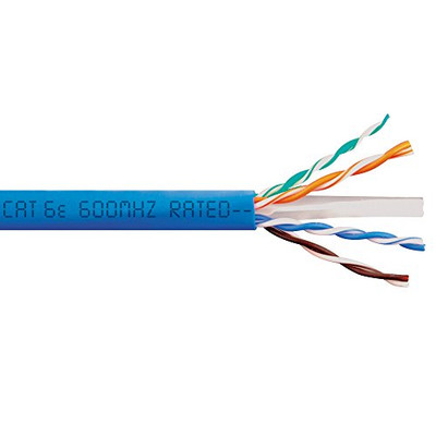 ICC ICCABP6EBL CAT6e CMP PLENUM CABLE BLUE.