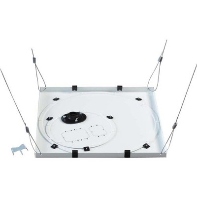 Chief CMS445 Speed-Connect Suspended Ceiling Tile Replacement Kit - Mounting component ( suspended ceiling plate ) for projector - white.