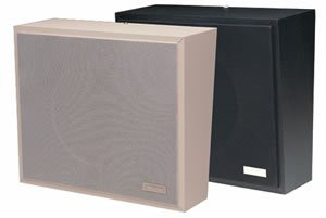 Valcom V-1016-BK 1watt 1way Wall Speaker Black.