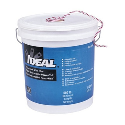 Ideal Industries 31-344 IDEAL 2,200-Feet Long Power-Fish Pull Line, Extra Heavy Duty.