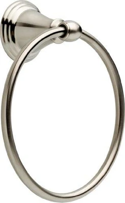 Delta 70046-SS Faucet Windemere Towel Ring, Brilliance Stainless Steel