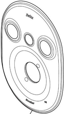 Delta RP34794 Faucet Escutcheon-18 Series, Chrome