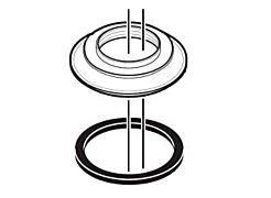 Delta RP34832RB Faucet Victorian, Base with Gasket for Widespread Lavatory, Venetian Bronze