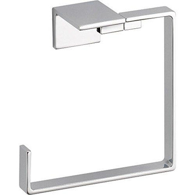 Delta 77746 Faucet Vero Towel Ring, Polished Chrome