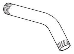 Delta RP6023SS Faucet Shower Arm, Stainless.