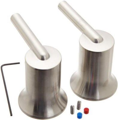 Delta H659SS Faucet Trinsic, Two Metal Lever Handle Kit-Roman Tub, Stainless