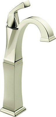 Delta 751-PN-DST  Dryden: Single Handle Centerset Lavatory Faucet - Less Pop-Up POLISHED NICKEL