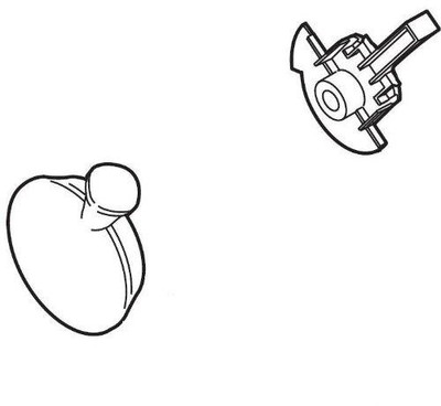 Delta RP42572SS Faucet Lockwood, Single Metal Lever Handle for Temperature Knob and Cover, Stainless