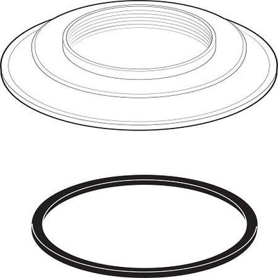 Delta RP23095 Faucet Handle Base with Gasket, Chrome