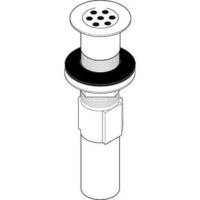 Delta RP47648CZ  Victorian: Complete Grid Strainer Assembly - Lavatory CHAMPAGNE BRONZE
