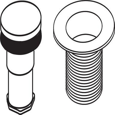 Delta RP31558PB Faucet Tub Drain, Polished Brass