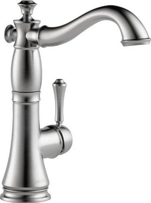 Delta 1997LF-AR Faucet Cassidy, Single Handle Bar/Prep Faucet, Arctic Stainless
