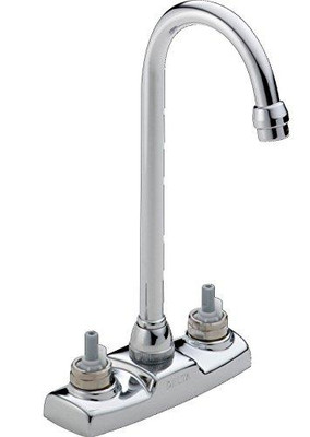 Delta 2172LF-LHP  Two Handle Bar / Prep Faucet - Less Handles (Handles sold separately)