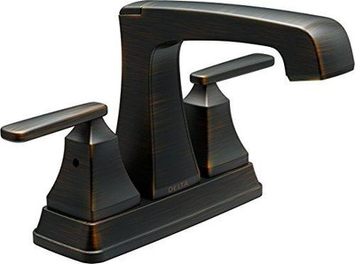 Delta 2564-RBMPU-DST Faucet Ashlyn Two Handle Centerset Bathroom Faucet, Venetian Bronze
