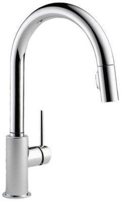 Delta 9159-DST  Trinsic: Single Handle Pull-Down Kitchen Faucet CHROME