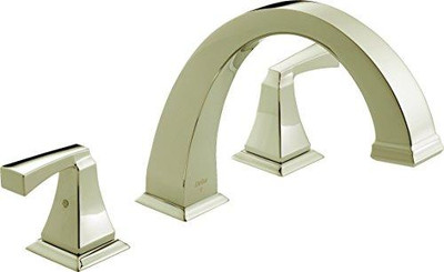 Delta T2751-PN Faucet Dryden Roman Tub Trim, Polished Nickel