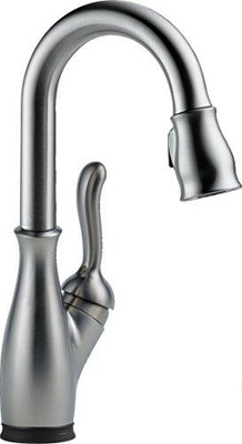 Delta 9678T-AR-DST Leland Single Handle Pull-Down Bar / Prep Faucet with Touch2O Technology 140167