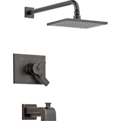 Delta T17453-RB Vero Volume Control Tub and Shower Faucet Trim with Lever Handles Finish: Venetian Bronze.