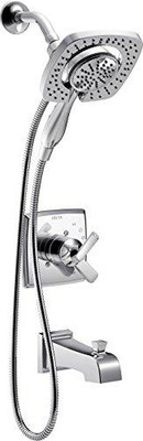 Delta T17464-I  Monitor 17 Series Shower Trim with In2ition Two-in-One Shower (Valve sold separately)
