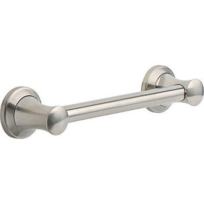 Delta 41712-SS  Transitional Grab Bar with Concealed Mounting, 12-Inch, Stainless