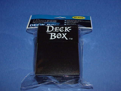 Ultra Pro UP81453 Ultrapro Deck Boxes - Black