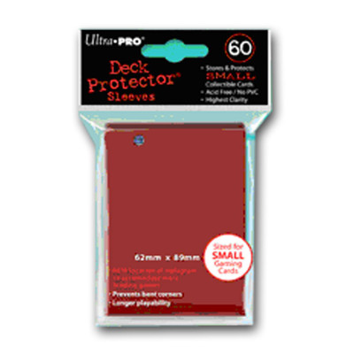 Ultra Pro UP82967 Small Red Sleeves (60ct)