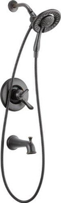 Delta T17494-RB-I  Linden Monitor 17 Series Trim Shower Only with In2Ition Two-In-One Hand Shower, Venetian Bronze (Valve not included)