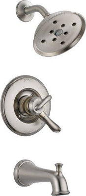 Delta T17494-SS  Monitor 17 Series H2Okinetic Tub and Shower Trim (Valve sold separately)