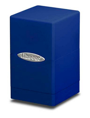 Ultra Pro UP84175 Blue Satin Tower Deck Boxes