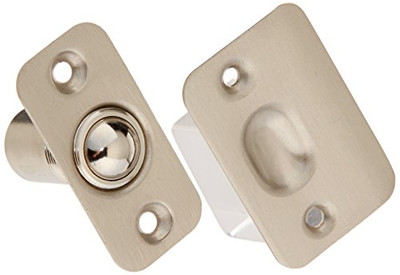 Deltana BC218RU15  Round Corners Adjustable Up to 3/8-Inch Solid Brass Ball Catch