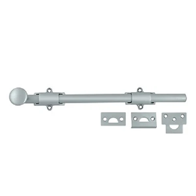 DEL 12SB US26D HVY DUTY        12 IN SURF BOLT HD BRASS        12SB26D                    