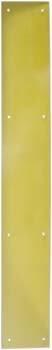 Deltana PP3520CR003  3 1/2-Inch x 15-Inch Solid Brass Push Plate